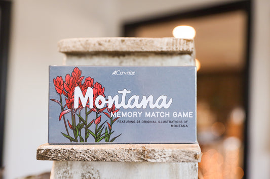 Montana Memory Match Game - Corvidae