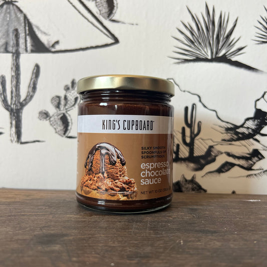 Espresso Chocolate Sauce 10.4 oz  Kings Cupboard