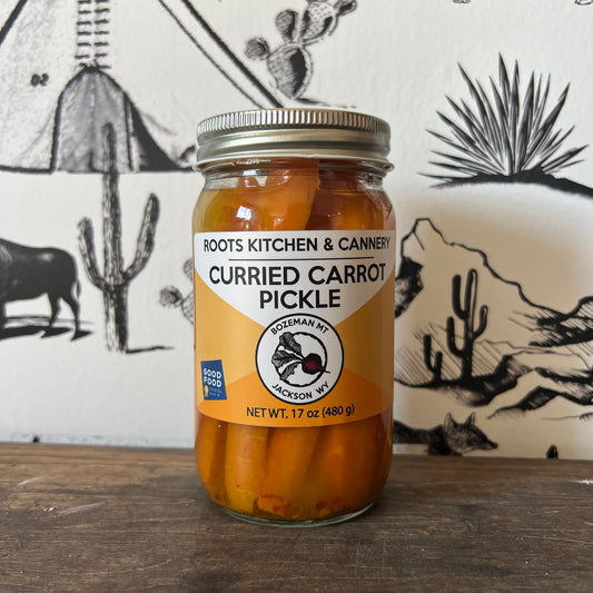 Curried Carrot Pickles - Roots Kitchen & Cannery