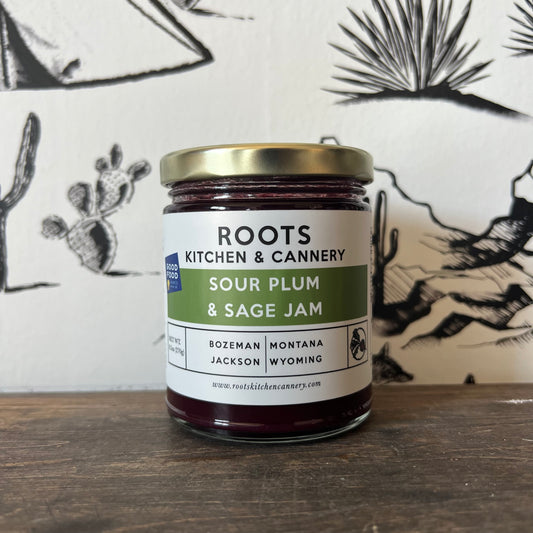 Sour Plum & Sage Jam - Roots Kitchen & Cannery