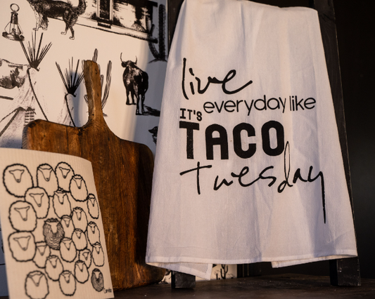 Taco Tuesday Tea Towel