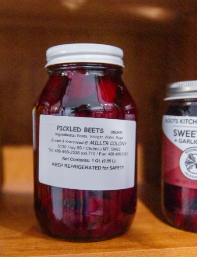 Miller Colony Pickled Beets