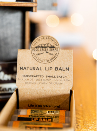 LIP BALM | Paradise Valley - with POP Display - Rock Creek Soap