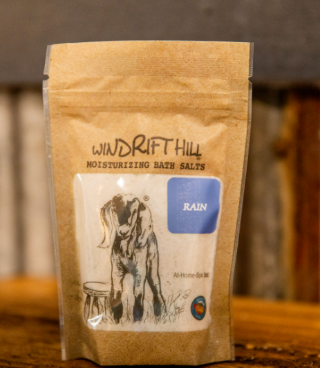 Rain Moisturizing Bath Salt Packet - Windrifthill Goat Milk