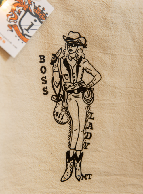 Boss Lady Dish Towel - Intrigue Ink