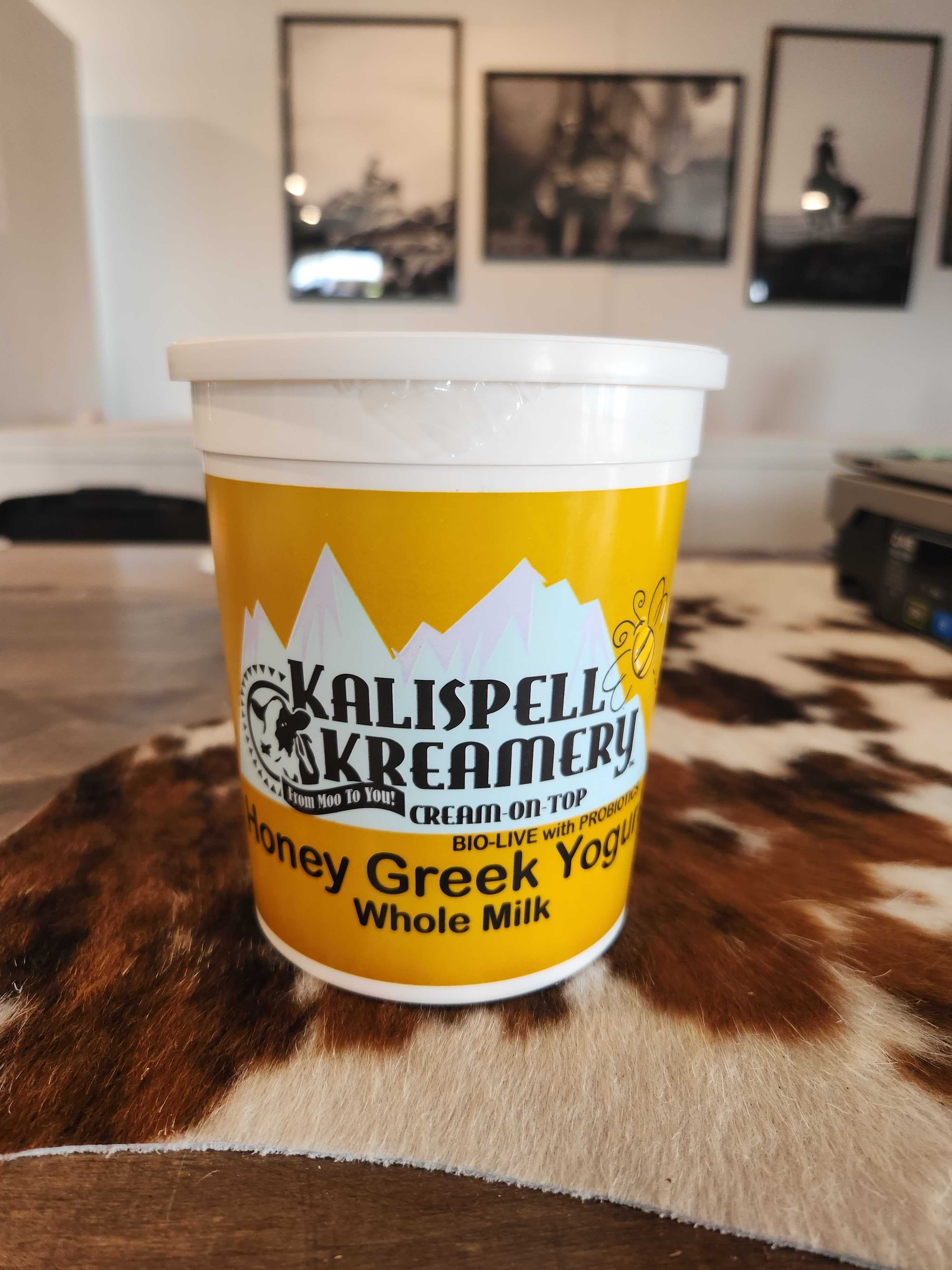 32oz Honey Greek Yogurt – The Rancher's Daughter MT