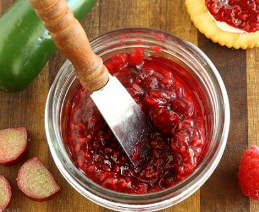 Raspberry Jalapeno Pepper Jelly Becky's Berries