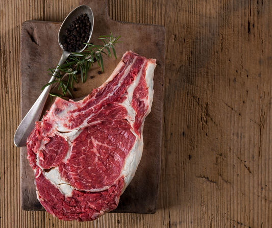 Grain Finished Rib Steak - $25.99/ib