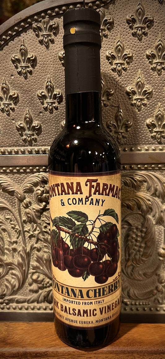 375 ml Montana Cherry Dark Balsamic Vinegar - Montana Farmacy