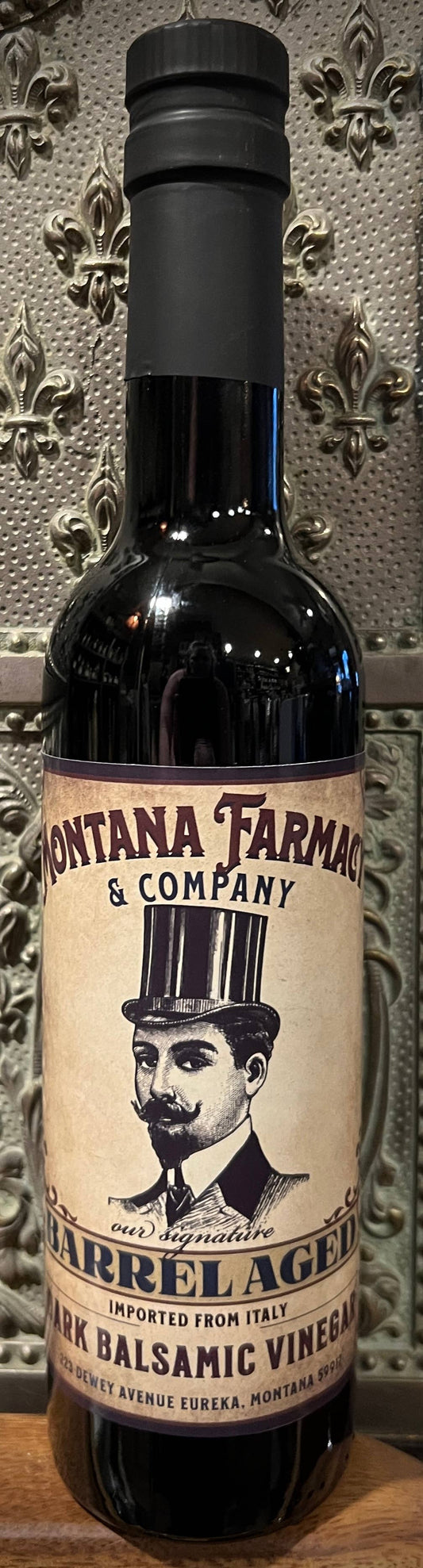 Barrel Aged Dark Balsamic Vinegar 375 ml - Montana Farmacy