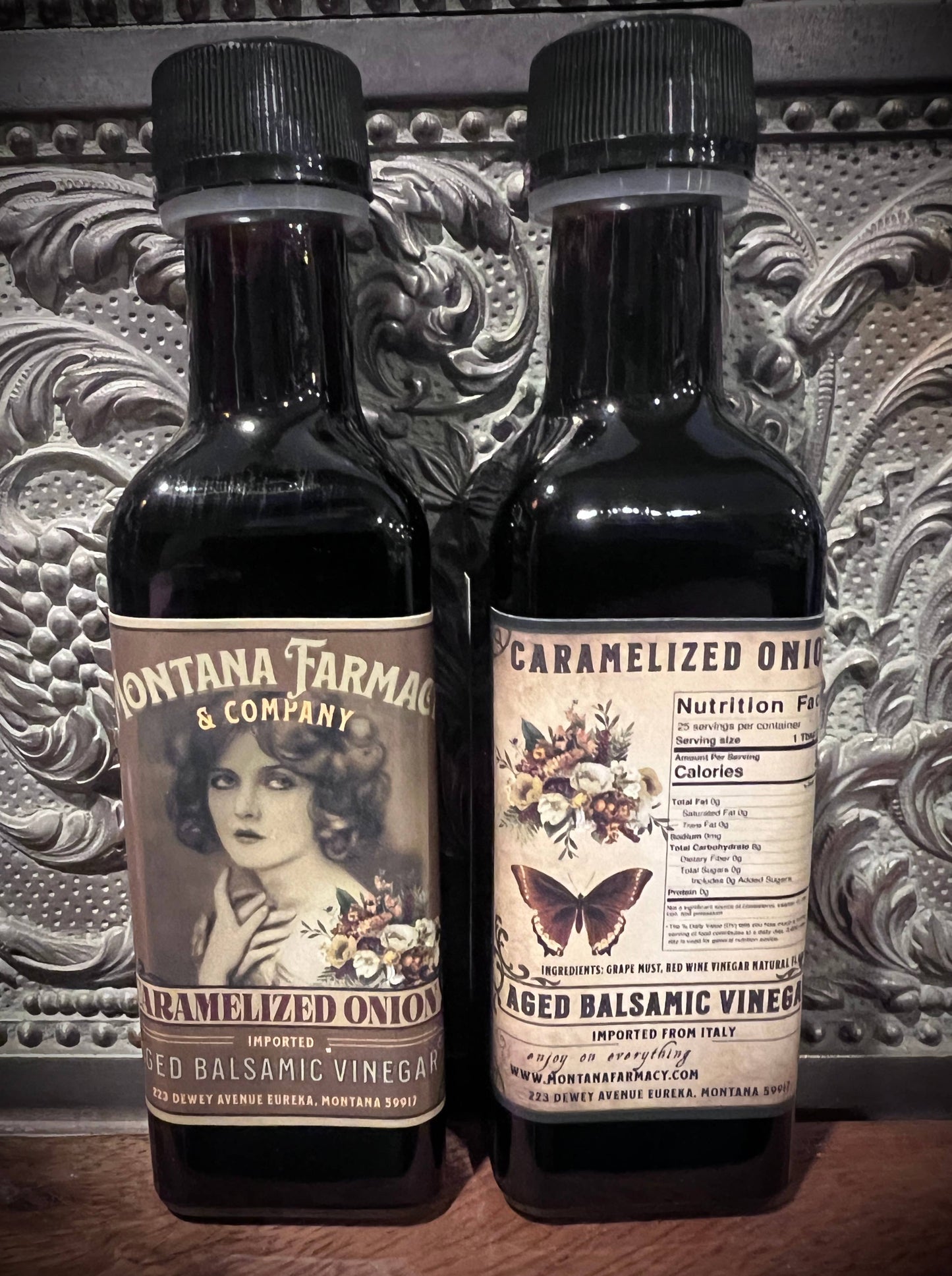 100 ml Caramelized Onion Balsamic Vinegar vintage woman - Montana Farmacy